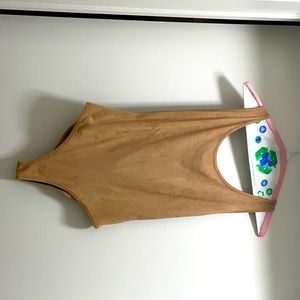 Tan soft bodysuit